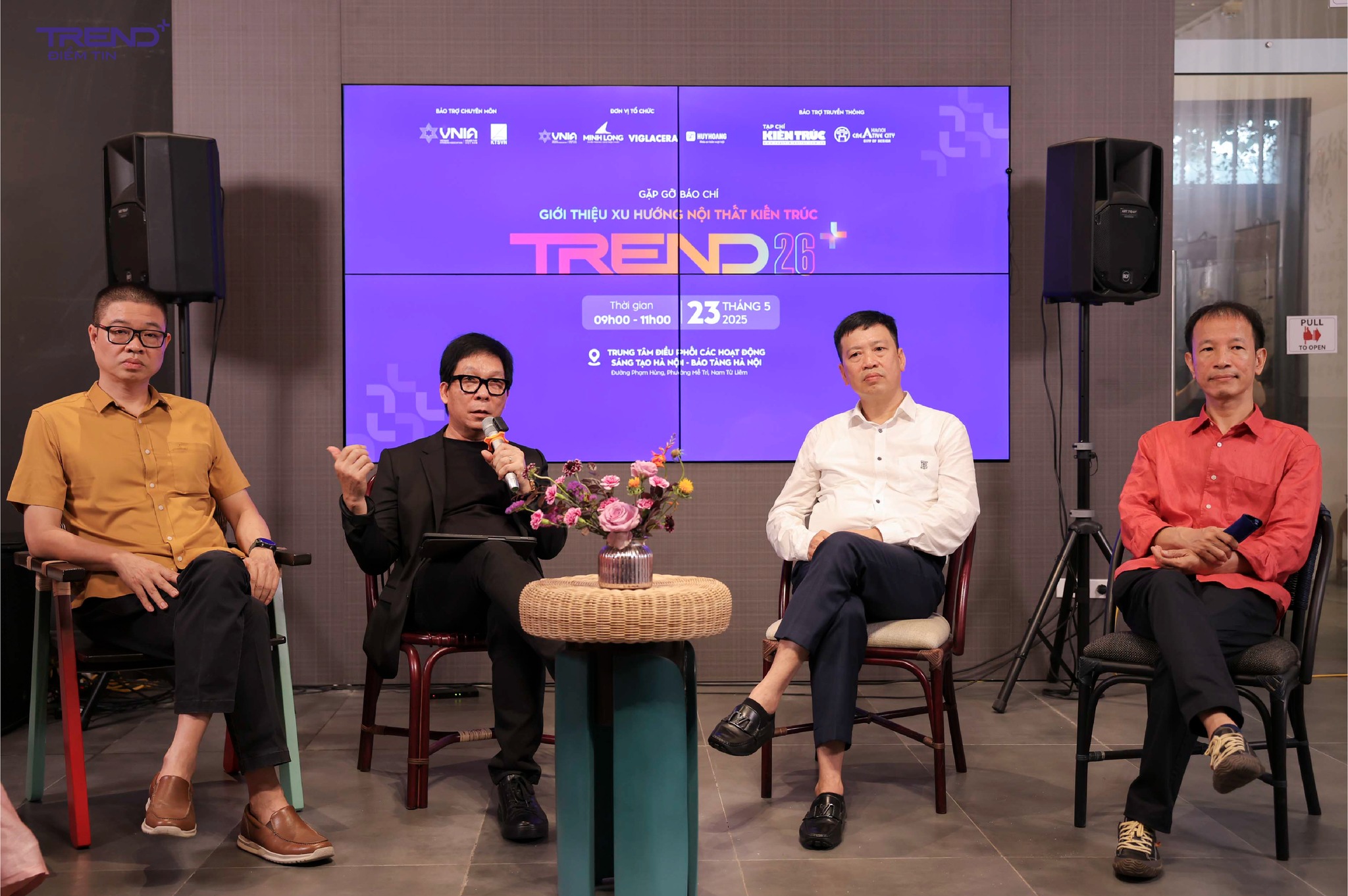Họp báo ra mắt ấn phẩm Trend 26+ 13