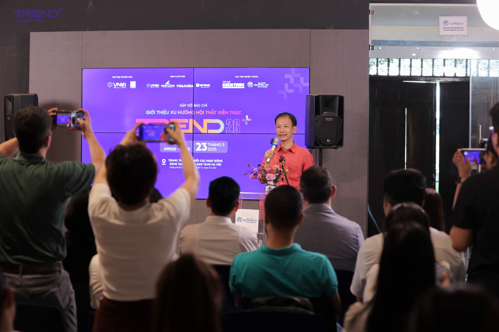 Họp báo ra mắt ấn phẩm Trend 26+ 2