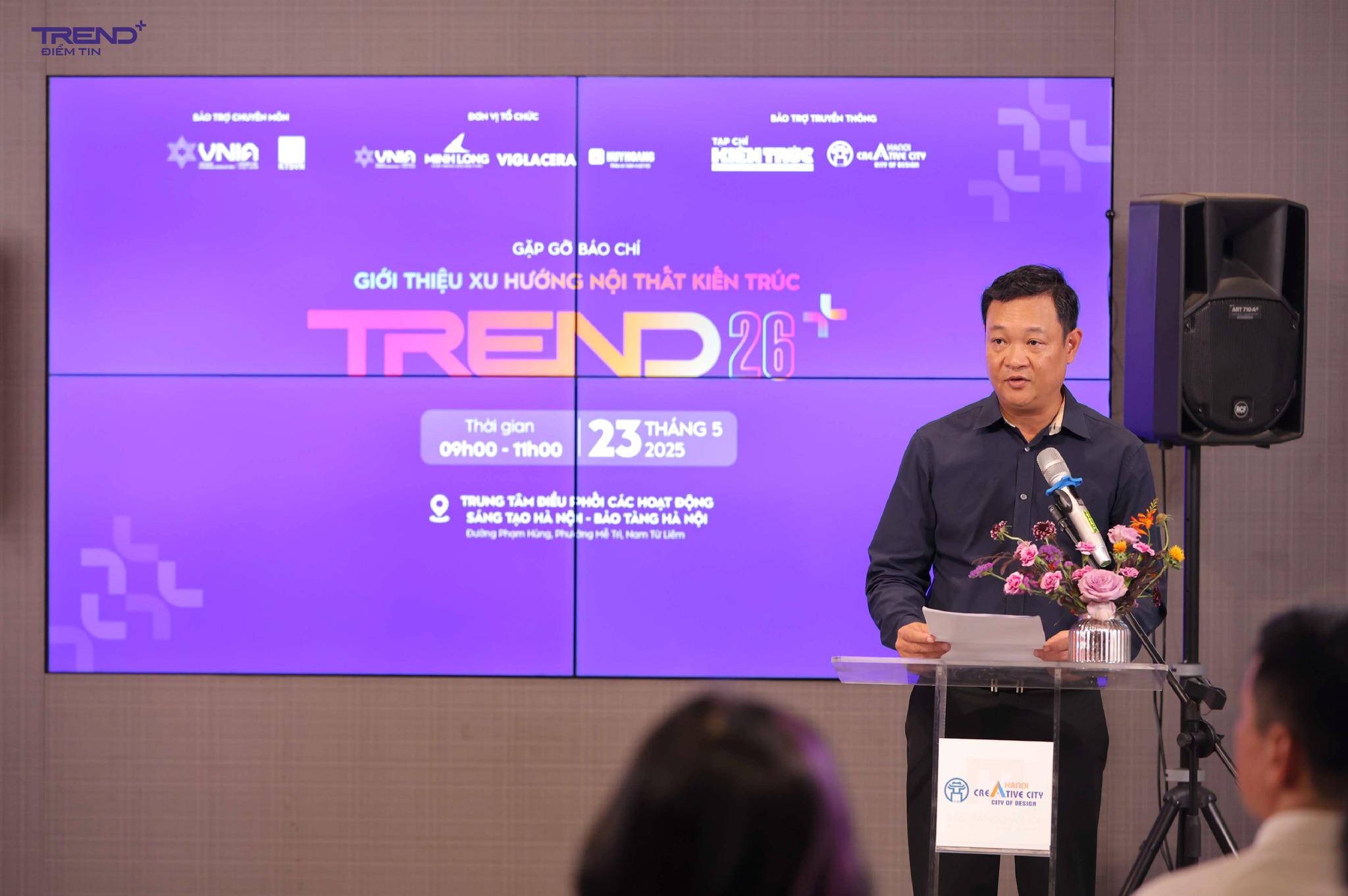 Họp báo ra mắt ấn phẩm Trend 26+ 10
