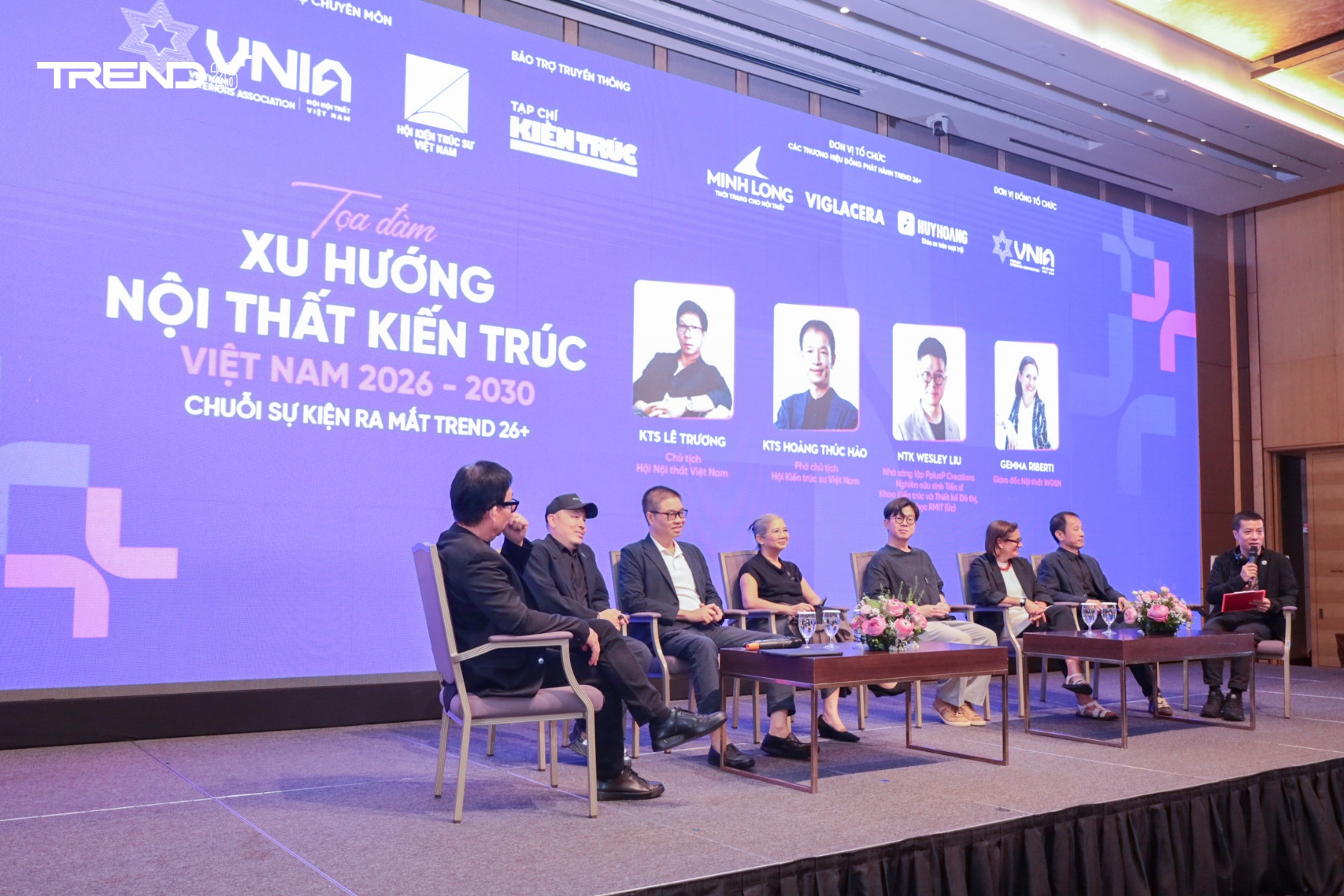 Tọa đàm Xu hướng Kiến trúc Nội thất 2026-2030 & Phát hành chính thức ấn phẩm Trend 26+ 20