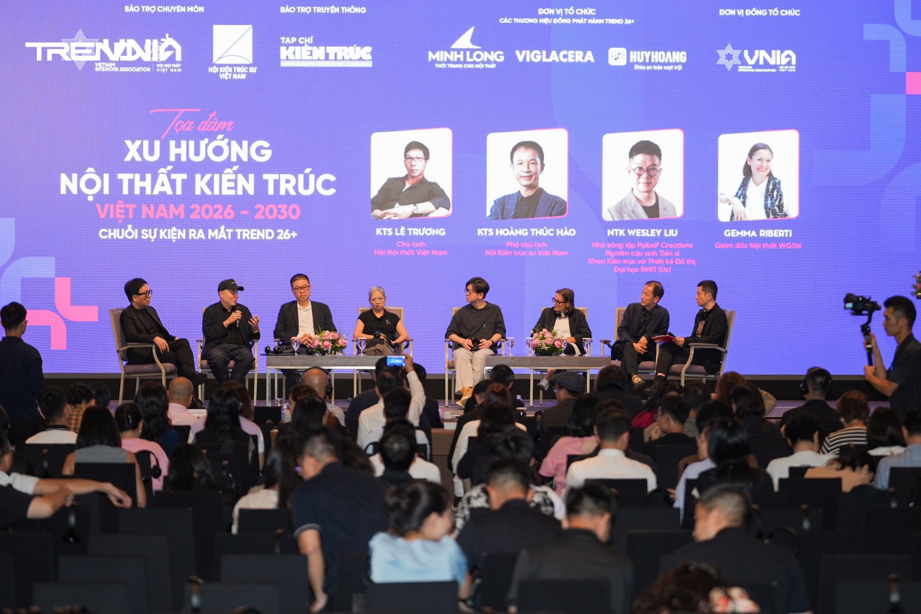Tọa đàm Xu hướng Kiến trúc Nội thất 2026-2030 & Phát hành chính thức ấn phẩm Trend 26+